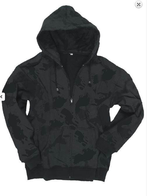 Hanorac Art. Nr. 11450087  BLACK CAMO GYM JACKET