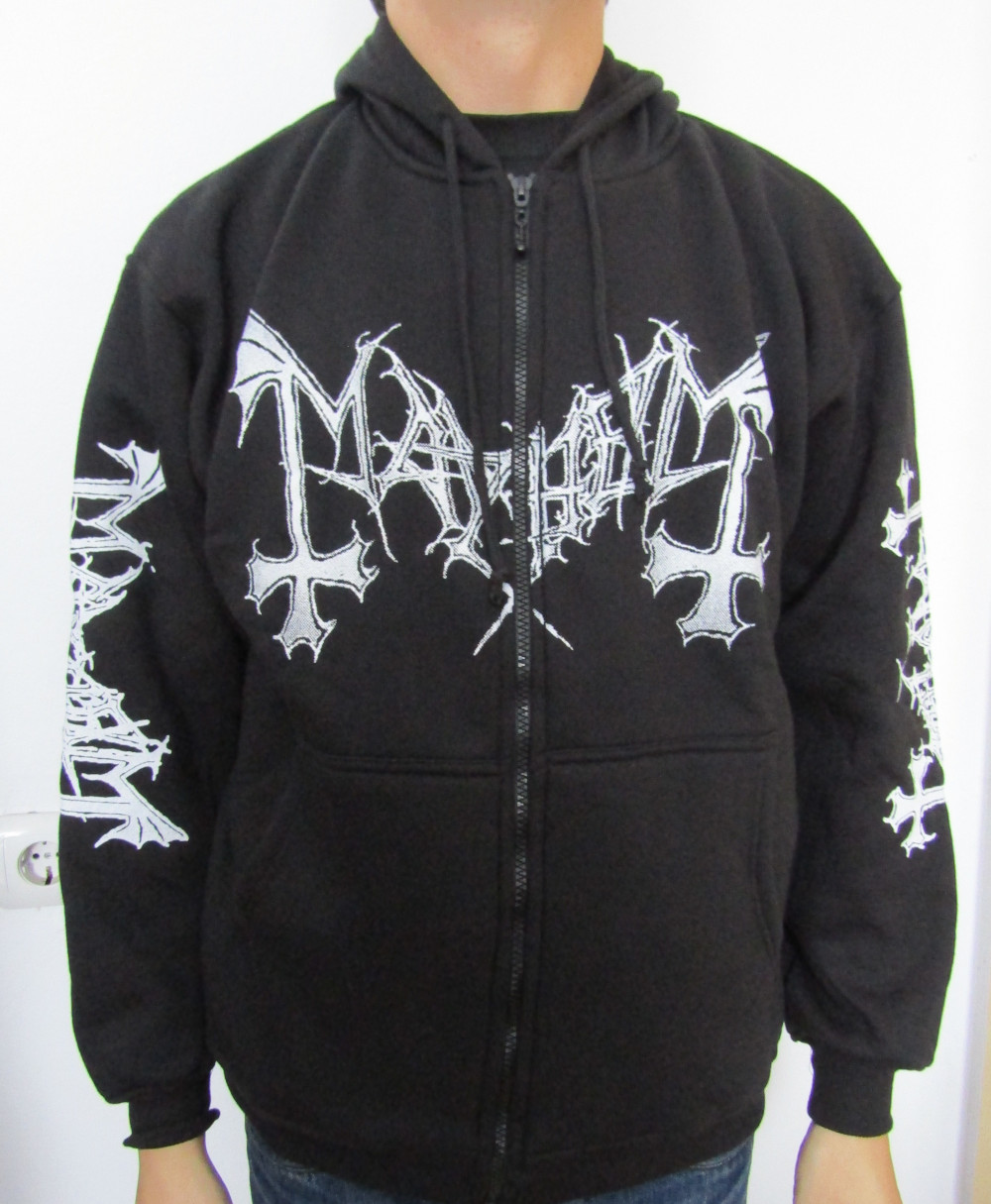 Hanorac cu fermoar - Zipper hood MAYHEM De Mysteriis HN/VK/073