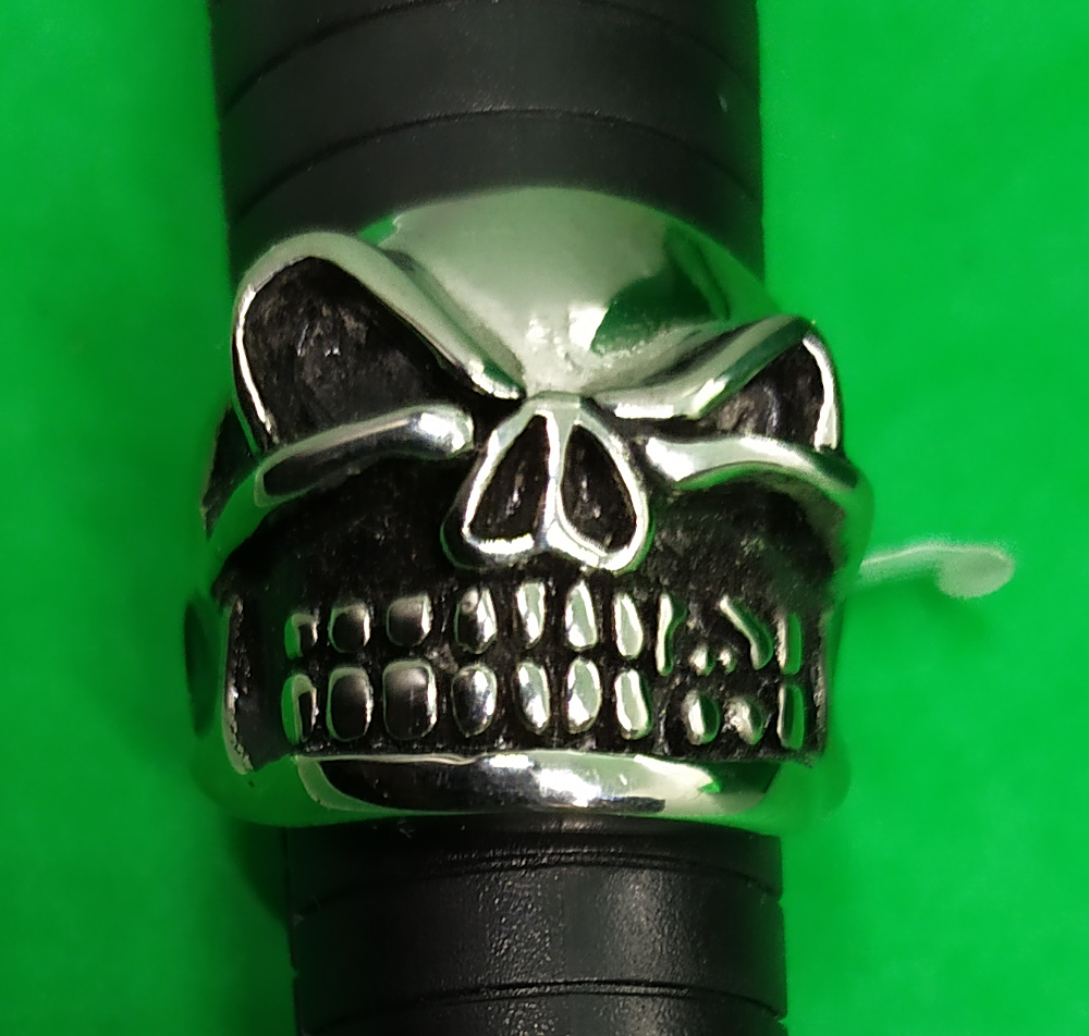 Inel De Inox Biker Ring BRU55 Mocking Skull