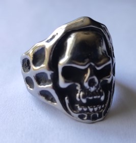 Inel de inox Biker Ring Mummy Skull BRU84