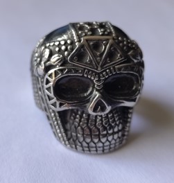 Inel de inox Skull BRU86