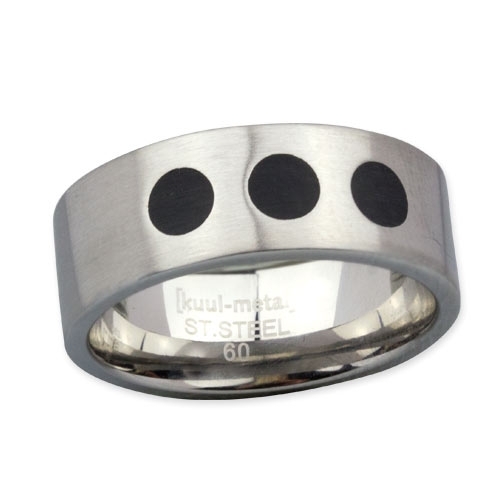 SR401 Inel de inox - 3 Dots