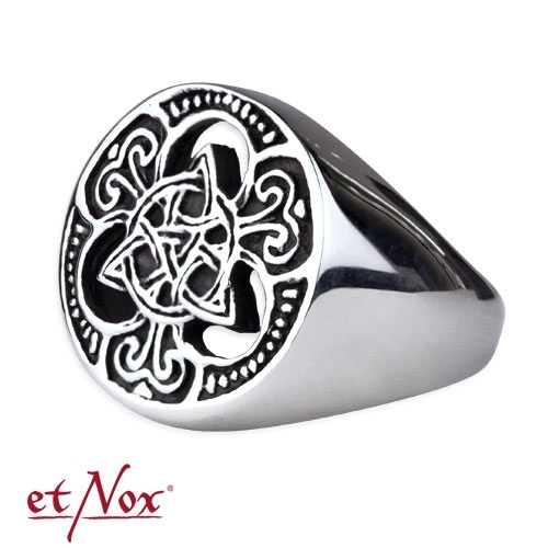 SR1424 Inel de inox - Celtic Knot (lichidare stoc)