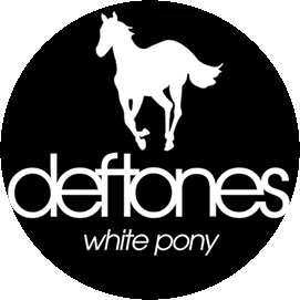 Insigna 2,5 cm DEFTONES White Pony