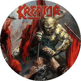 Insigna 2,5 cm KREATOR Hate Uber Alles (HBG)