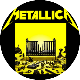 Insigna 2,5 cm METALLICA 72 Seasons Cover (B2969)(HBG)