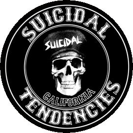 Insigna 2,5 cm SUICIDAL TENDENCIES California (HBG)