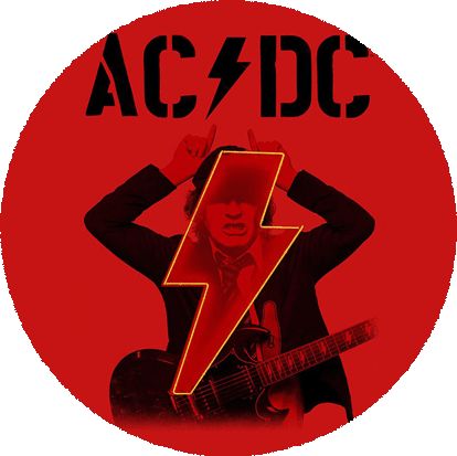Insigna 3,7 cm AC/DC Angus Power Up (B37-0320)