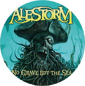 Insigna 3,7 cm ALESTORM: No Grave But The Sea (B37-0168)