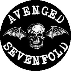 Insigna 3,7 cm AVENGED SEVENFOLD Logo