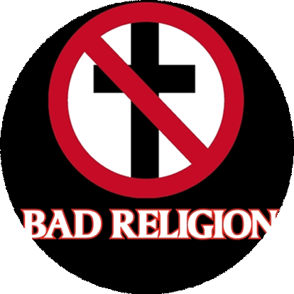 Insigna 3,7 cm BAD RELIGION Logo (B37-0322)