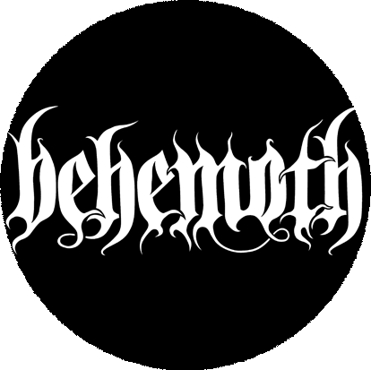 Insigna 3,7 cm BEHEMOTH Logo (B37-0323)