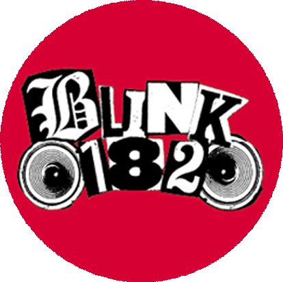 Insigna 3,7 cm BLINK 182: Speaker Logo (B37-0328)