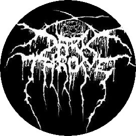 Insigna 3,7 cm DARKTHRONE Logo