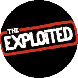 Insigna 3,7 cm THE EXPLOITED: Logo (B37-0231)