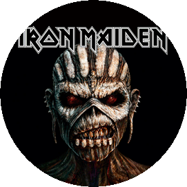 Insigna 3,7 cm IRON MAIDEN: Book Of Souls (B37-0239)