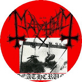 Insigna 3,7 cm MAYHEM Deathcrush