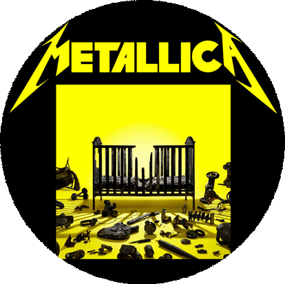 Insigna 3,7 cm METALLICA 72 Seasons Cover (B37-0345)