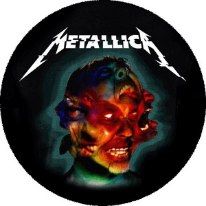 Insigna 3,7 cm METALLICA: Hardwired (B37-0129)