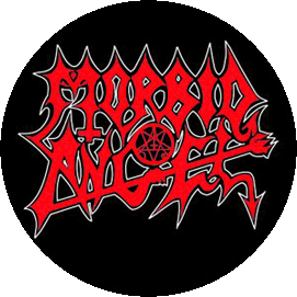 Insigna 3,7 cm MORBID ANGEL: Logo  (B37-0253)