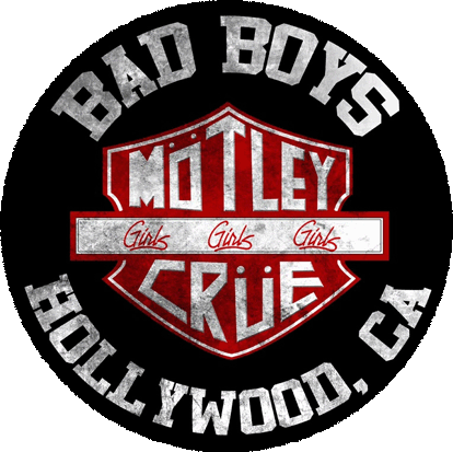 Insigna 3,7 cm MOTLEY CRUE Bad Boys (B37-0350)