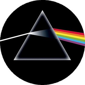 Insigna 3,7 cm PINK FLOYD Dark Side (B37-0139)