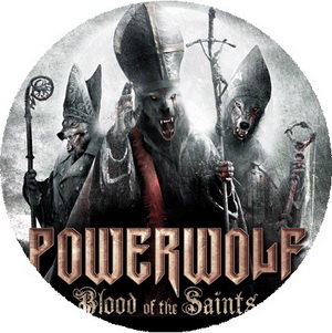 Insigna 3,7 cm POWERWOLF: Blood Of The Saints (B37-0208)