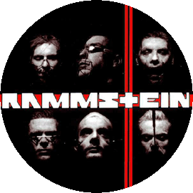 Insigna 3,7 cm RAMMSTEIN: Du hast (B37-0257)