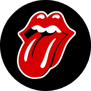 Insigna 3,7 cm ROLLING STONES: Lips  (B37-0147)