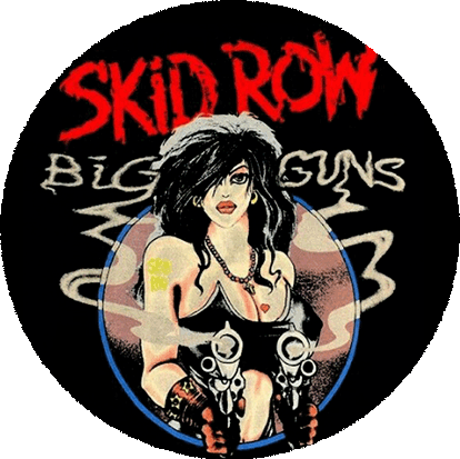 Insigna 3,7 cm SKID ROW Big Guns (B37-0361)