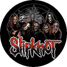 Insigna 3,7 cm SLIPKNOT: Group (B37-0260)