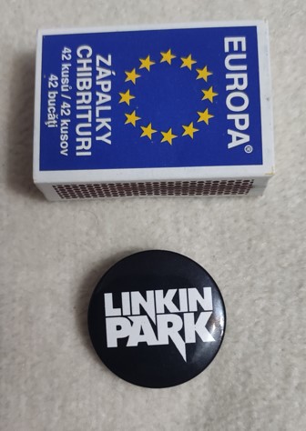 Insigna 3 cm LINKIN PARK Logo (SHK)