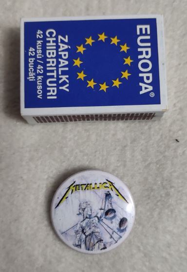 Insigna 3 cm METALLICA And Justice For All (SHK)