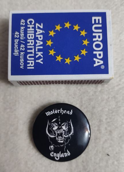 Insigna 3 cm MOTORHEAD England (SHK)