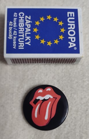 Insigna 3 cm ROLLING STONES Tongue (SHK)