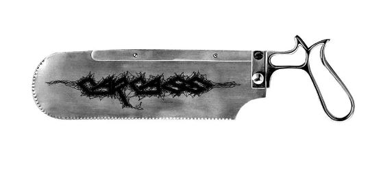 Insigna metalica CARCASS - SAW