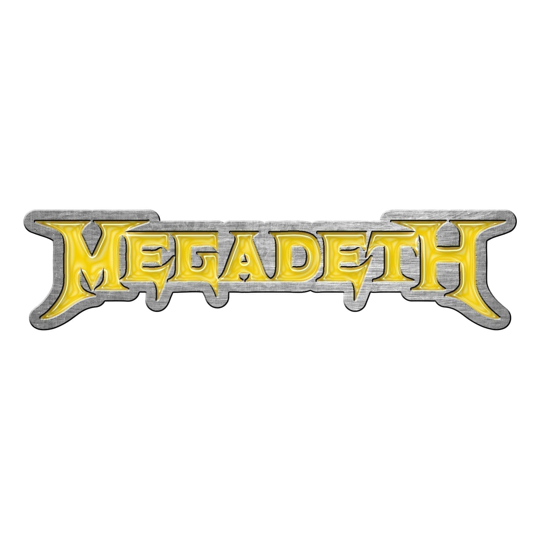 Insigna metalica MEGADETH - Logo  PB090