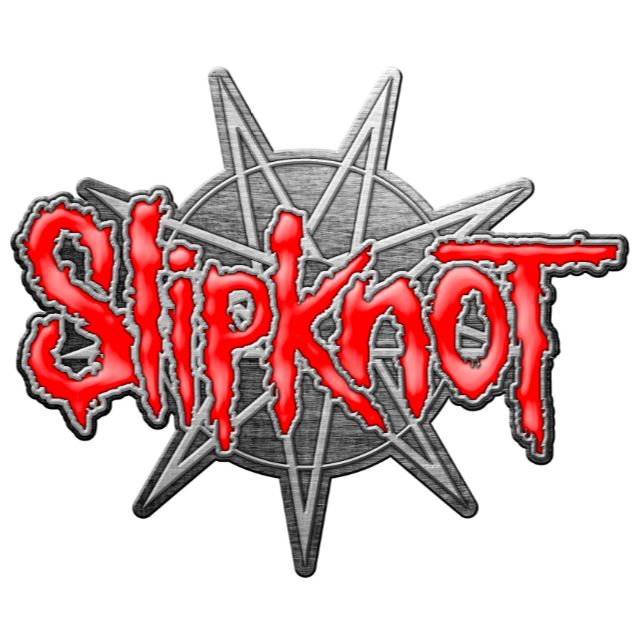 Insigna metalica SLIPKNOT - 9 Pointed Star PB075