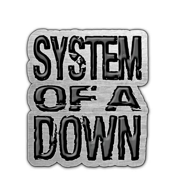 Insigna metalica SYSTEM OF A DOWN - LOGO PB104