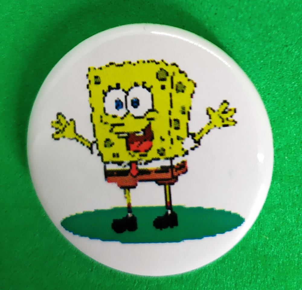 Insigna mica SPONGE BOB model 1