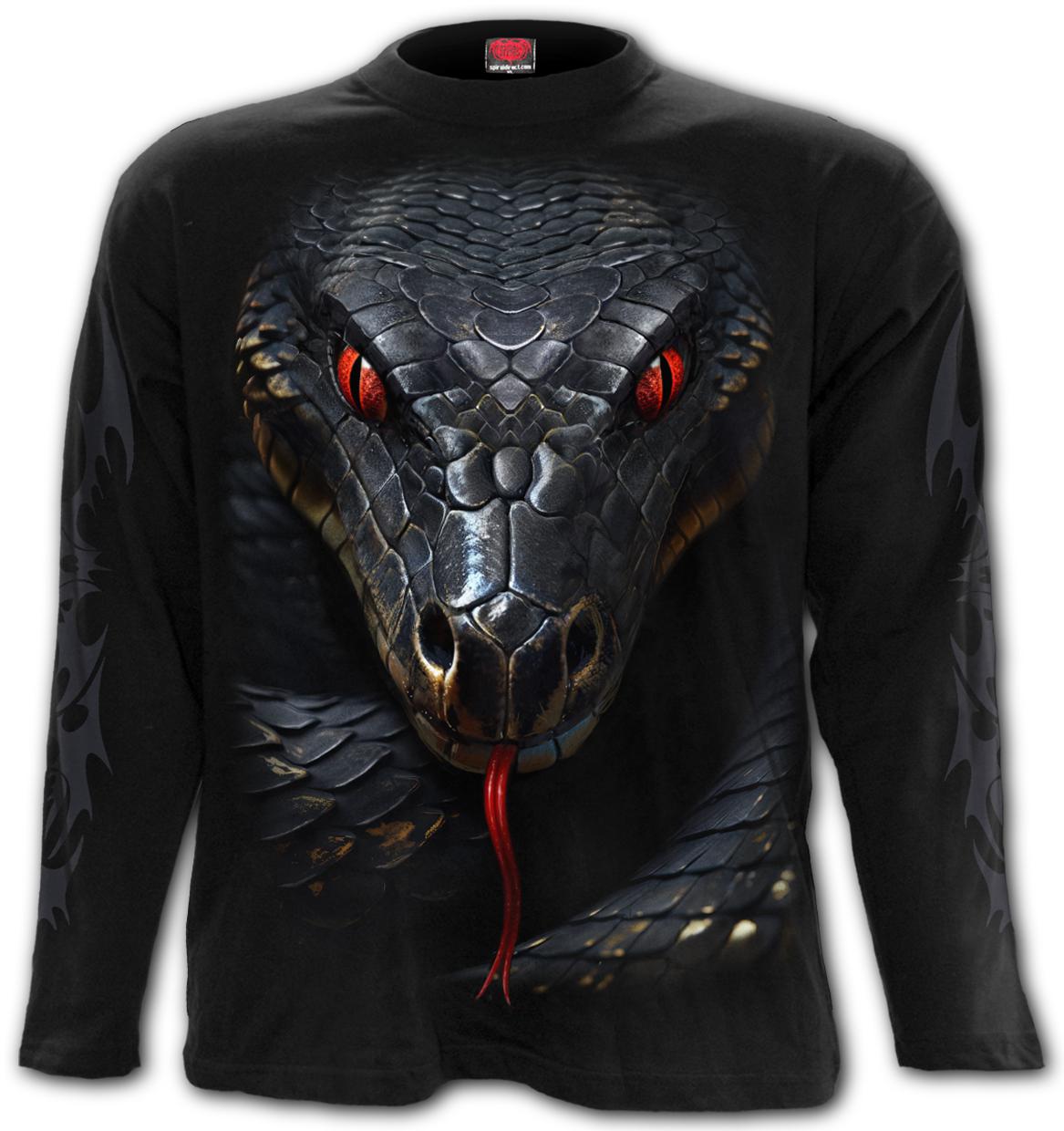 Longsleeve K114M301 BASILISK - Longsleeve T-Shirt Black