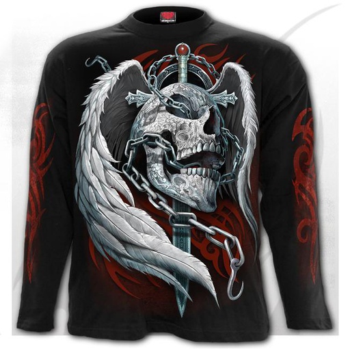 Longsleeve D115M301 ENCHAINED SOUL - Longsleeve T-Shirt Black