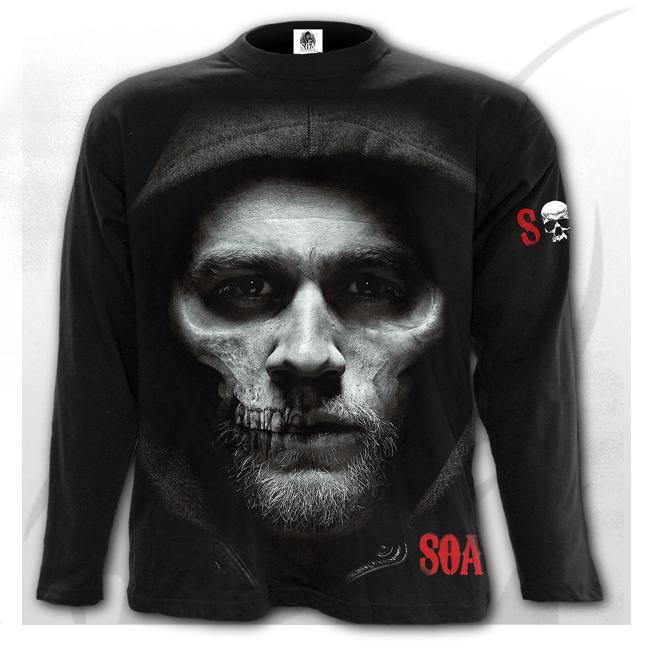 Longsleeve  G103M301  JAX SKULL/Sons of Anarchy (Lichidare Stoc!)