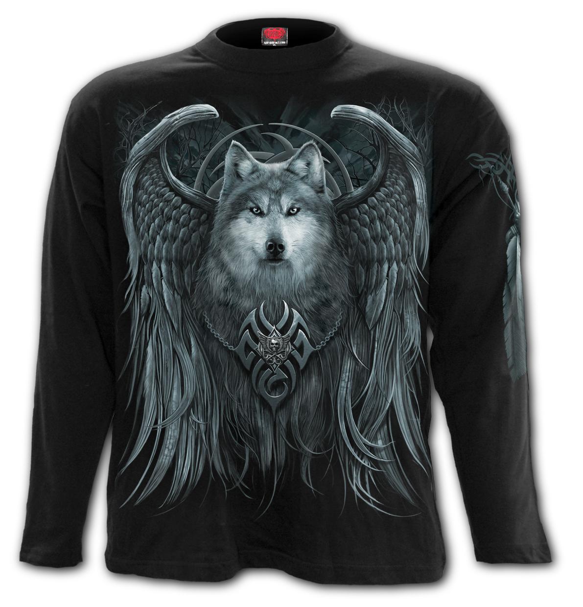 Longsleeve T167M301 WOLF SPIRIT (Lichidare Stoc!)