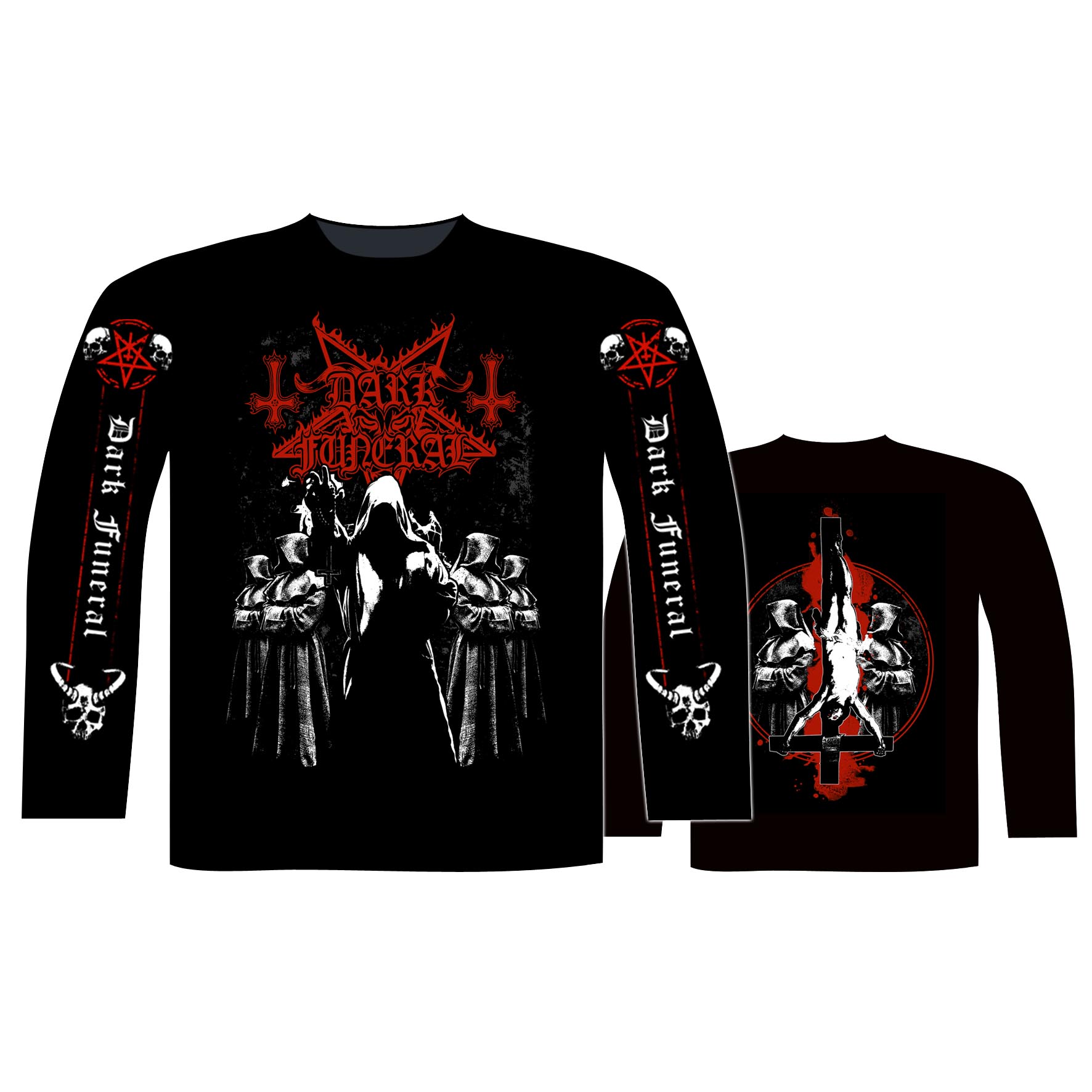 Longsleeve DARK FUNERAL - Shadow Monks CL2275