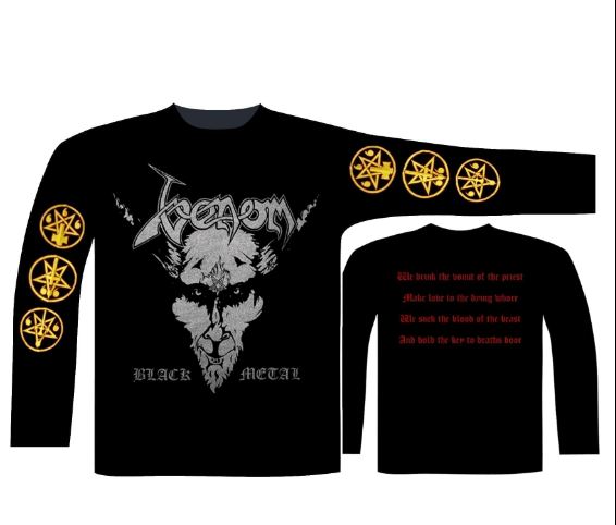 Longsleeve VENOM - BLACK METAL CL0008