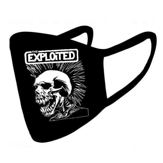 Masca de bumbac brodata The Exploited