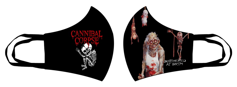 Masca de bumbac CANNIBAL CORPSE - Butchered At Birth (HBG)