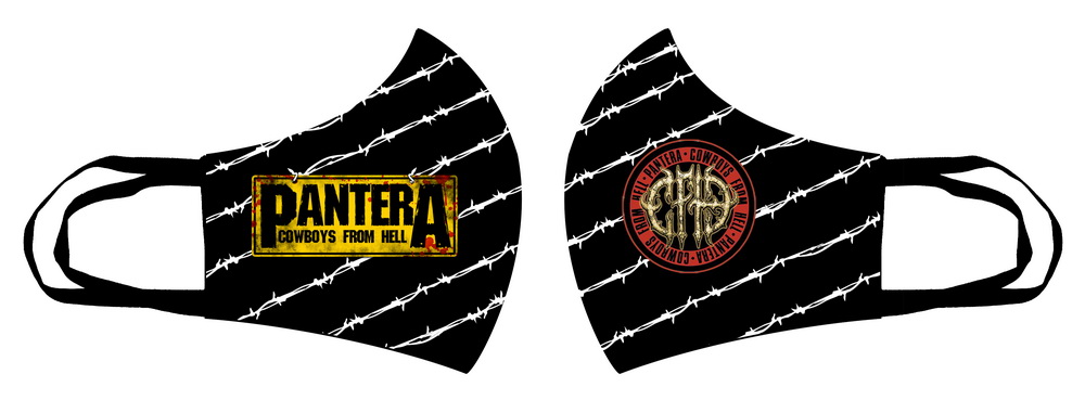 Masca de bumbac PANTERA - Cowboys from Hell (HBG)