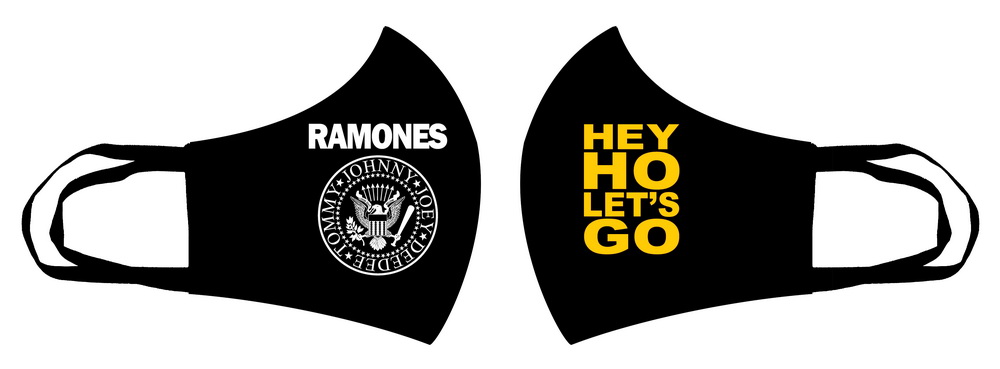 Masca de bumbac RAMONES - Logo (HBG)